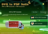 4Videosoft DVD to PSP Suite screenshot